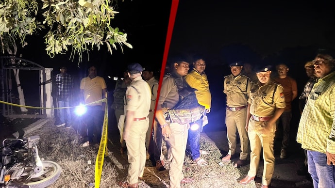 uttar pradesh agra tajganj man kidnaps kills girl child die police encounter later