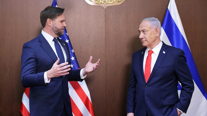 US Vice President JD Vance is widely being believed to be the tope preference for leading peace negotiations with Iran. (Reuters photo) Vance Netanyahu
