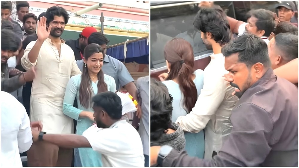 Vijay Deverakonda and Rashmika Mandanna