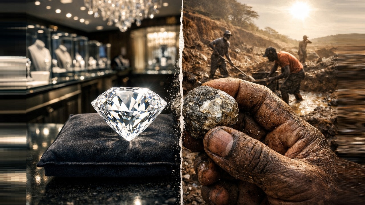 How blood diamonds became secret war currency, and trapped children in mines