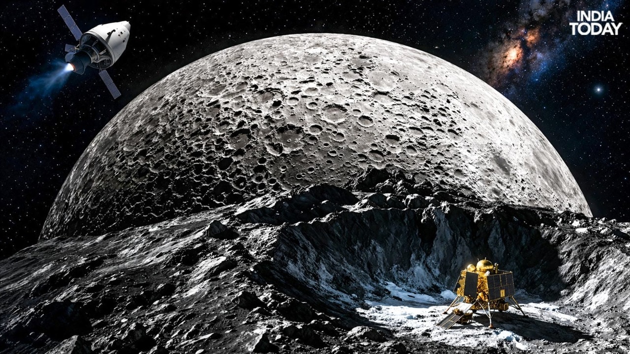 Moon race: How Artemis 2's far side varies from Chandrayaan-3's South Pole