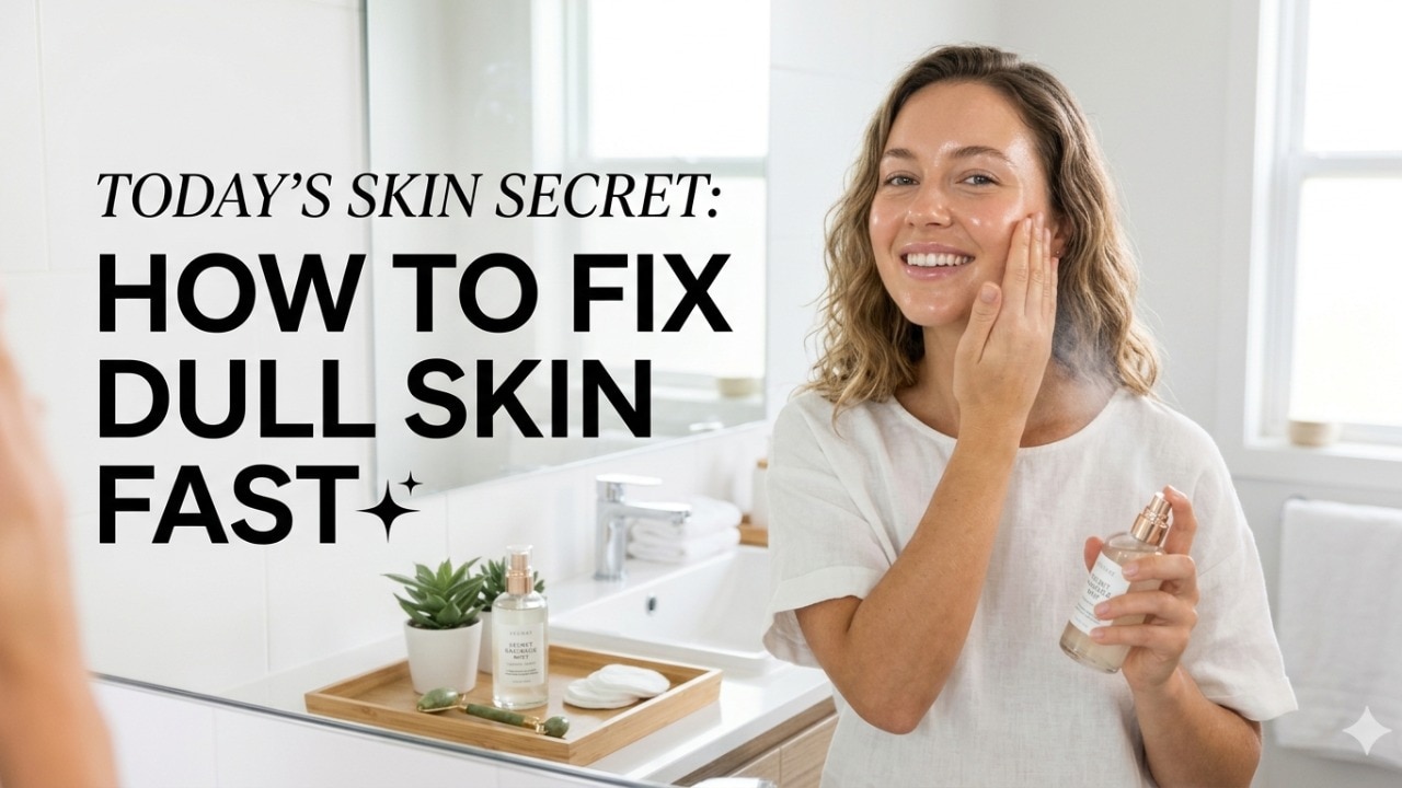 Today's Skin Secret: How to fix dull skin fast