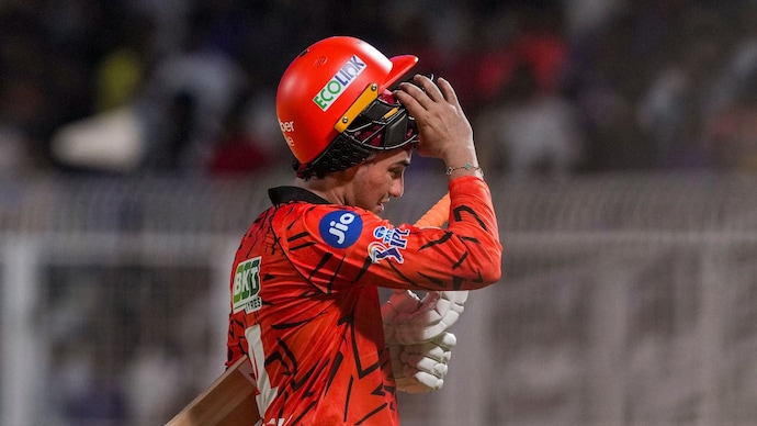 Abhishek was handed a hefty fine (Courtesy: PTI) Abhishek Sharma