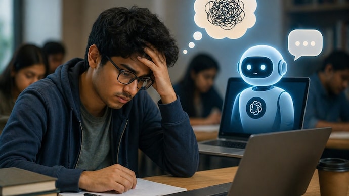 AI damaging Indian college students, they can’t think anymore: CEO Vivek Wadhwa after job interviews. (Image generated using AI) AI,