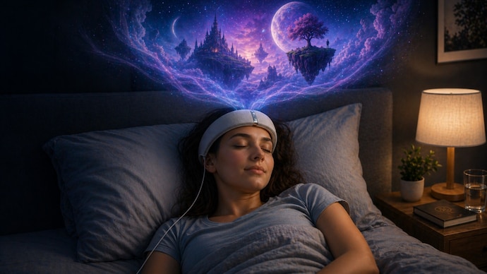 This wearable may allow you to control your dreams. (Representational image made with AI)