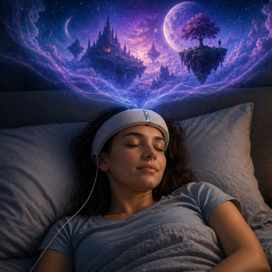AI startup makes wearable gadget that lets you control your dreams apparently