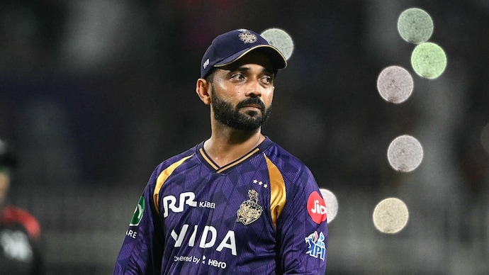 KKR have yet to get a single win in IPL 2026 so far. (Image: AFP) Ajinkya Rahane