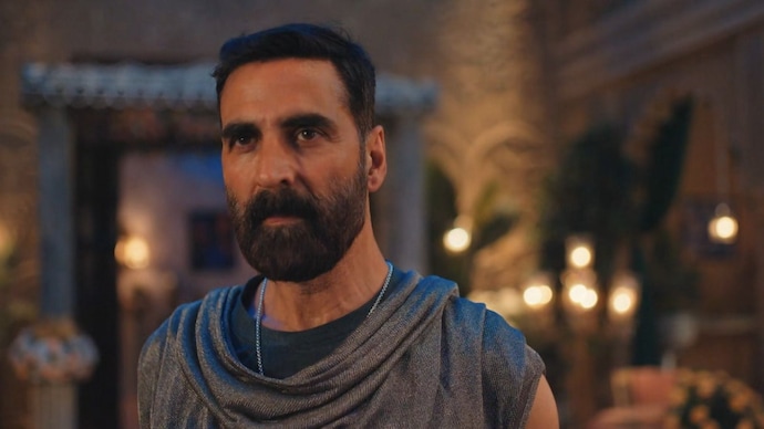 Akshay Kumar in a still from Naagin 7. Akshay Kumar