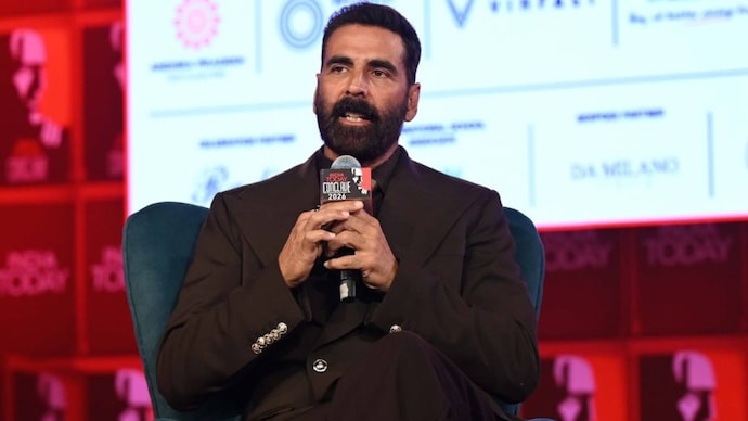 Akshay Kumar shared an update on Hera Pheri 3. (Photo: Arun Kumar/IndiaToday) Akshay Kumar