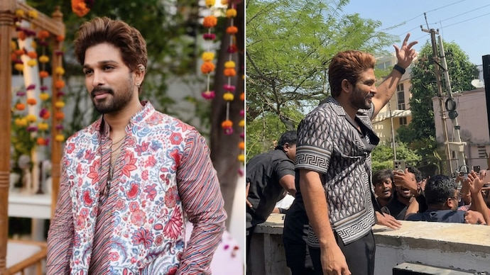 Allu Arjun celebrated 44th birthday with massive fan turnout near his house (Photo: Instagram)