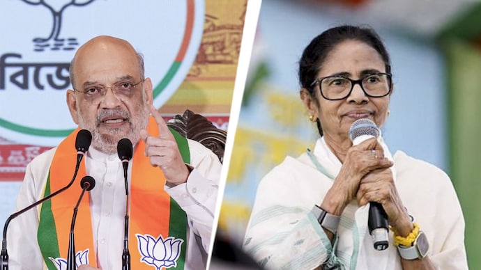 Amit Shah launched a scathing attack on Mamata Banerjee while speaking to India Today in Bengal. Amit Shah launched a scathing attack on Mamata Banerjee while speaking to India Today in Bengal.