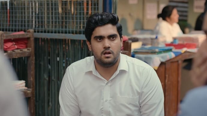 Amit Vikram Pandey in a still from Maamla Legal Hai Season 2. Amit Vikram Pandey