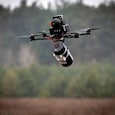 An Ukrainian made FPV fibre optic drone. (Photo: AP) An Ukrainian made FPV fibre optic drone. (Photo: AP)