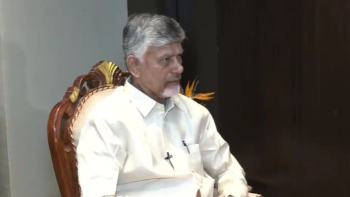 Andhra Pradesh Chief Minister N Chandrababu Naidu during a campaign visit to Tamil Nadu. (Photo: ITG)