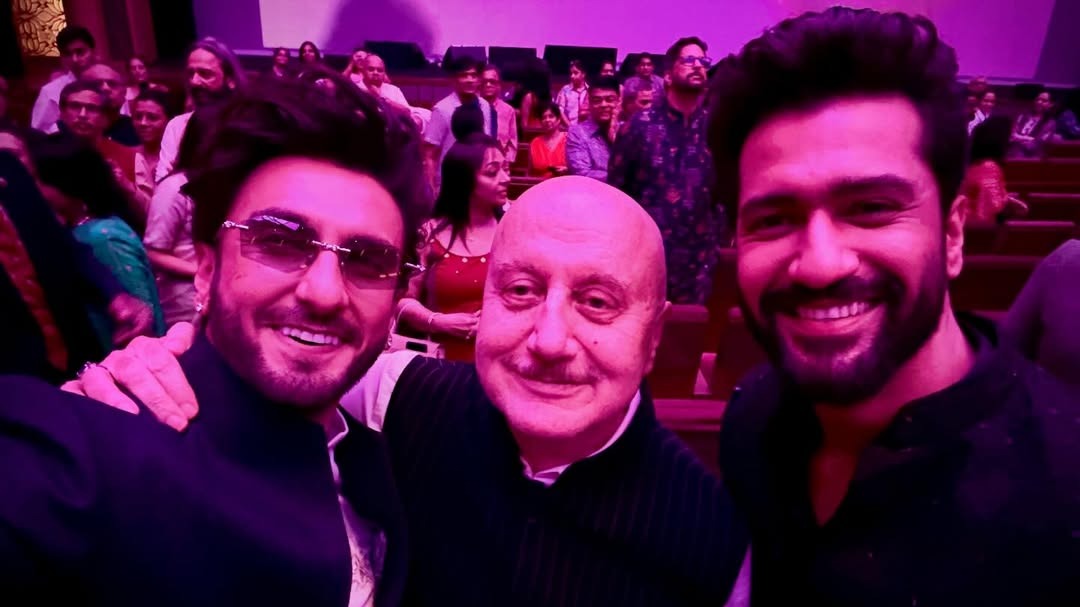 Anupam Kher, Ranveer Singh, Vicky Kaushal