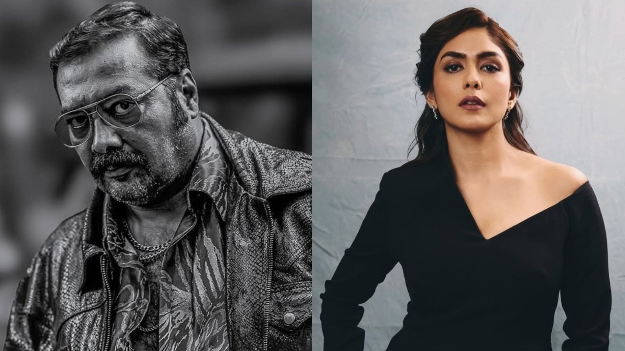 Anurag Kashyap, Mrinal Thakur 