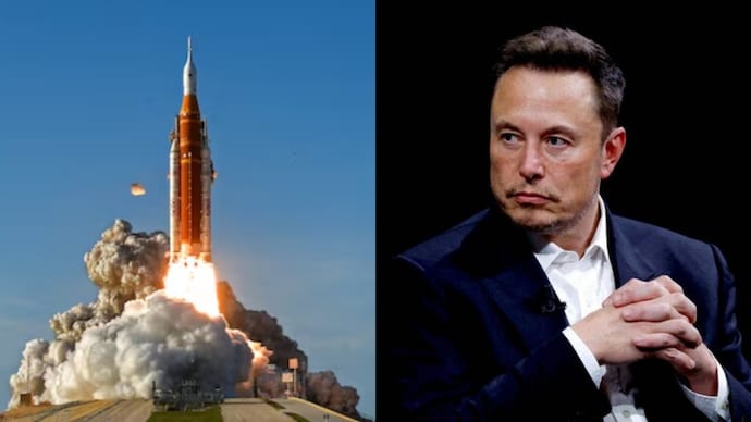Elon Musk has not directly commented on Artemis II. (Photos: Reuters)