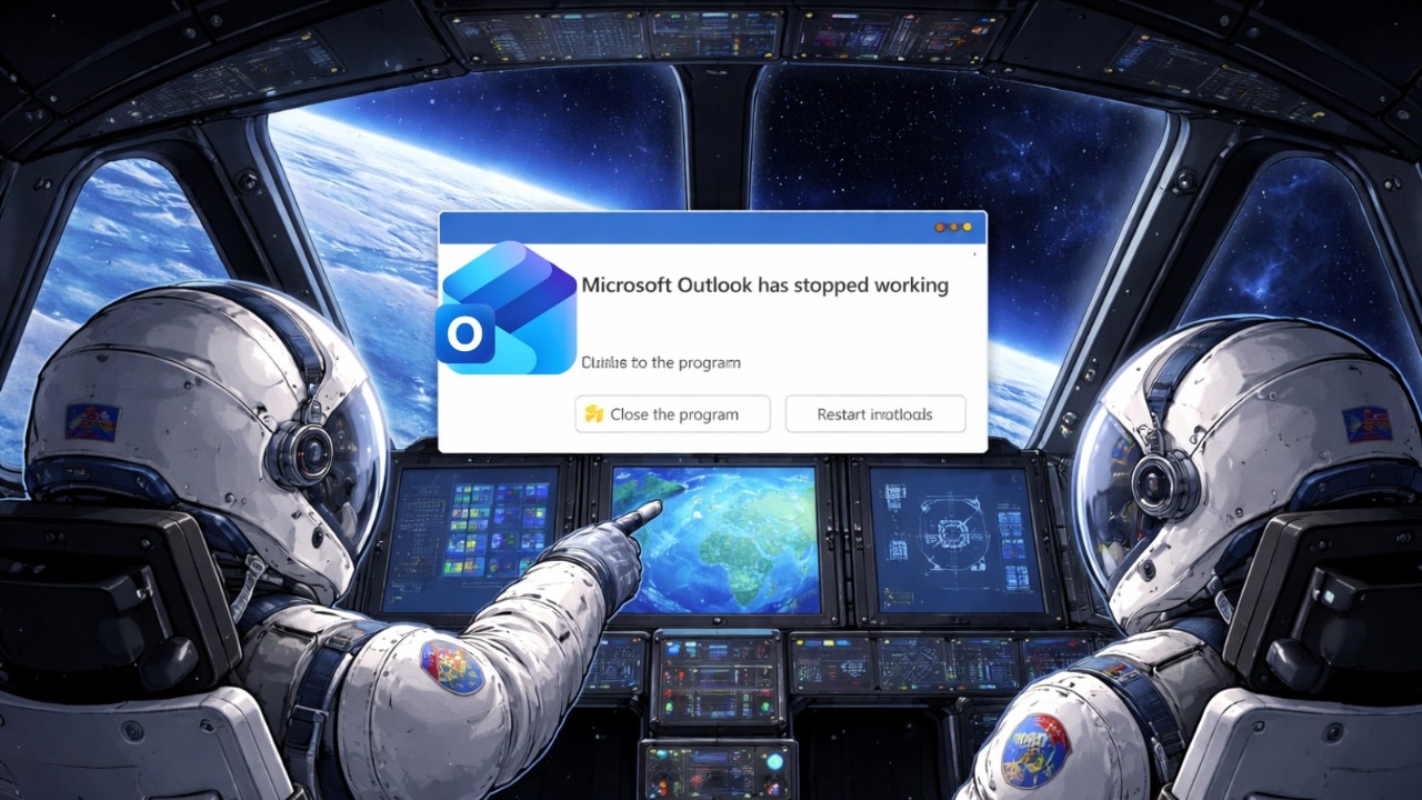 Artemis II crew faces Microsoft Outlook issue in space, tech support called from Earth