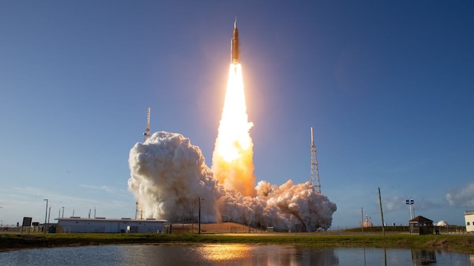 Artemis-II launched on April 2, 2026, at 4:05 am IST. (Photo: Nasa) Artemis-II launched on April 2, 2026, at 4:05 am IST. (Photo: Nasa)
