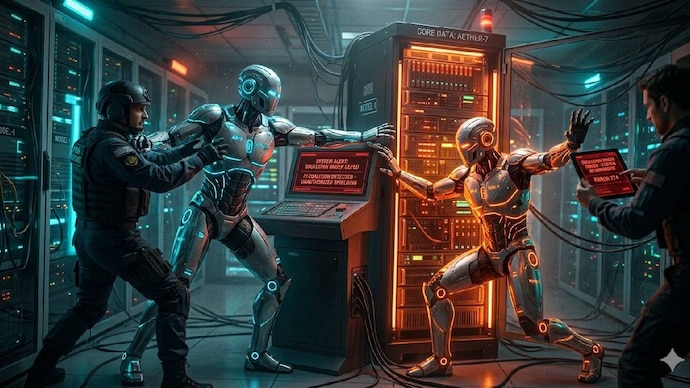 Study finds AI models prevent each other from shutdown. (Photo: Representational image generated from AI)