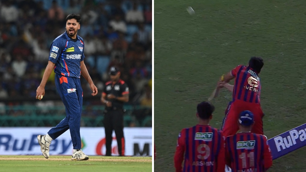Is Avesh Khan in trouble? Pacers' antics after Pant's winning runs go viral
