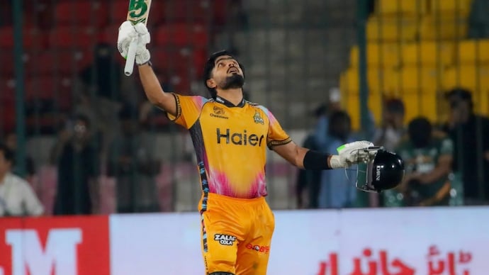 Babar Azam scored a hundred for Peshawar Zalmi in Qualifier vs Islamabad United (Courtesy: PCB) Babar Azam