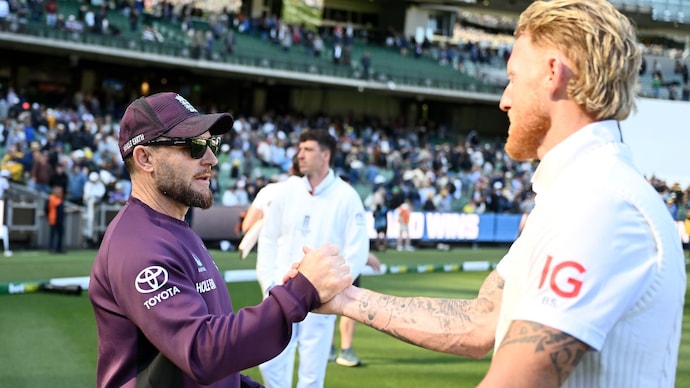 Ben Stokes denied rift rumours with Brendon McCullum (Getty Images) Ben Stokes, Brendon McCullum (Getty Images)