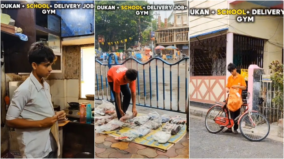 Bengal teen juggles roadside stall, school and Swiggy deliveries. Inspiring story