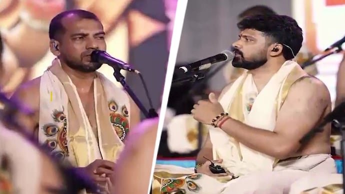 The group sang the Christian devotional song "Ee Paradevanaho..." as a gesture of gratitude. Kerala row