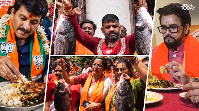 BJP fish campaign in west bengal