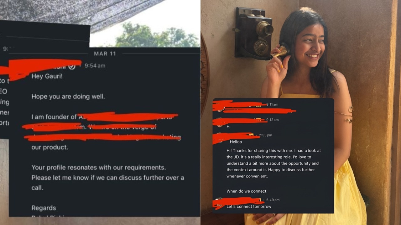 A viral LinkedIn post claiming that a 19-year-old landed a role at BMW without a college degree has triggered debate online. While many see it as proof of the power of personal branding and skills. (Photo: LinkedIn/Gauri-M) BMW job without degree: 19-year-old’s viral story sparks skills debate