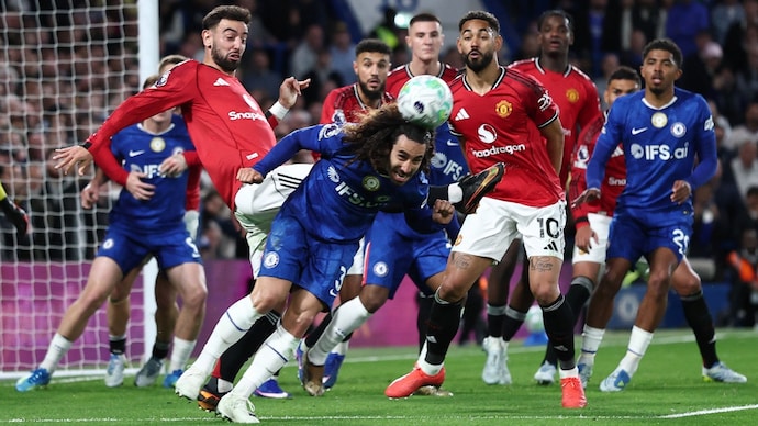 Fernandes provided the assist for the winner against Chelsea on Saturday night (Photo Reuters) Bruno fernandes