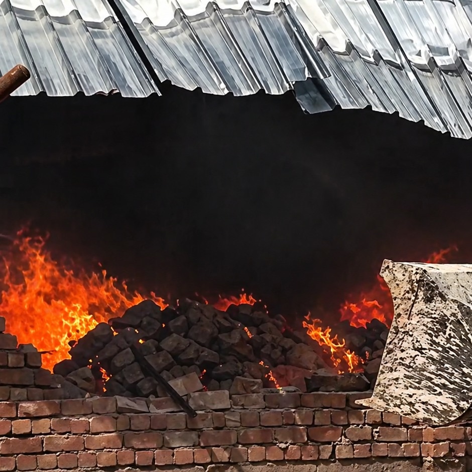 Massive fire engulfs over 70 huts, warehouses in UP’s Hapur; dozens left homeless