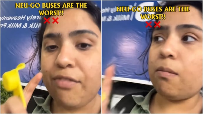 A woman shared her harrowing experience of missing her bus even after being on time. (Photo: Instagram) bus
