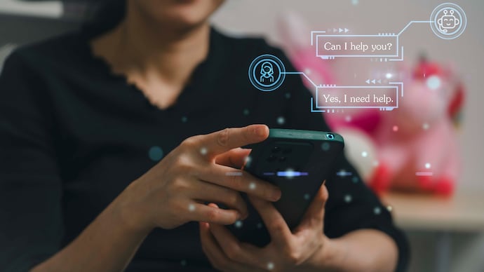 When given complete patient information, the models arrived at the correct final diagnosis more than 90% of the time. (Photo: Getty Images) Businesswoman using technology smart chatbot AI