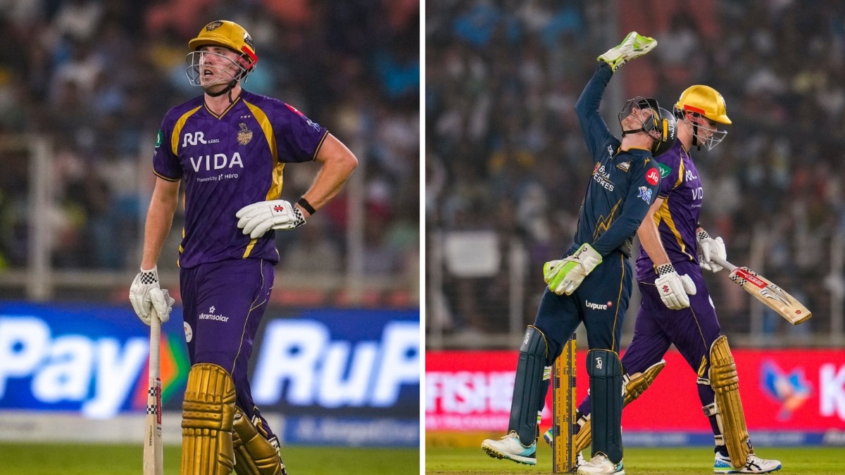 Cameron Green scored his first fifty for KKR. (Image: PTI) Cameron Green