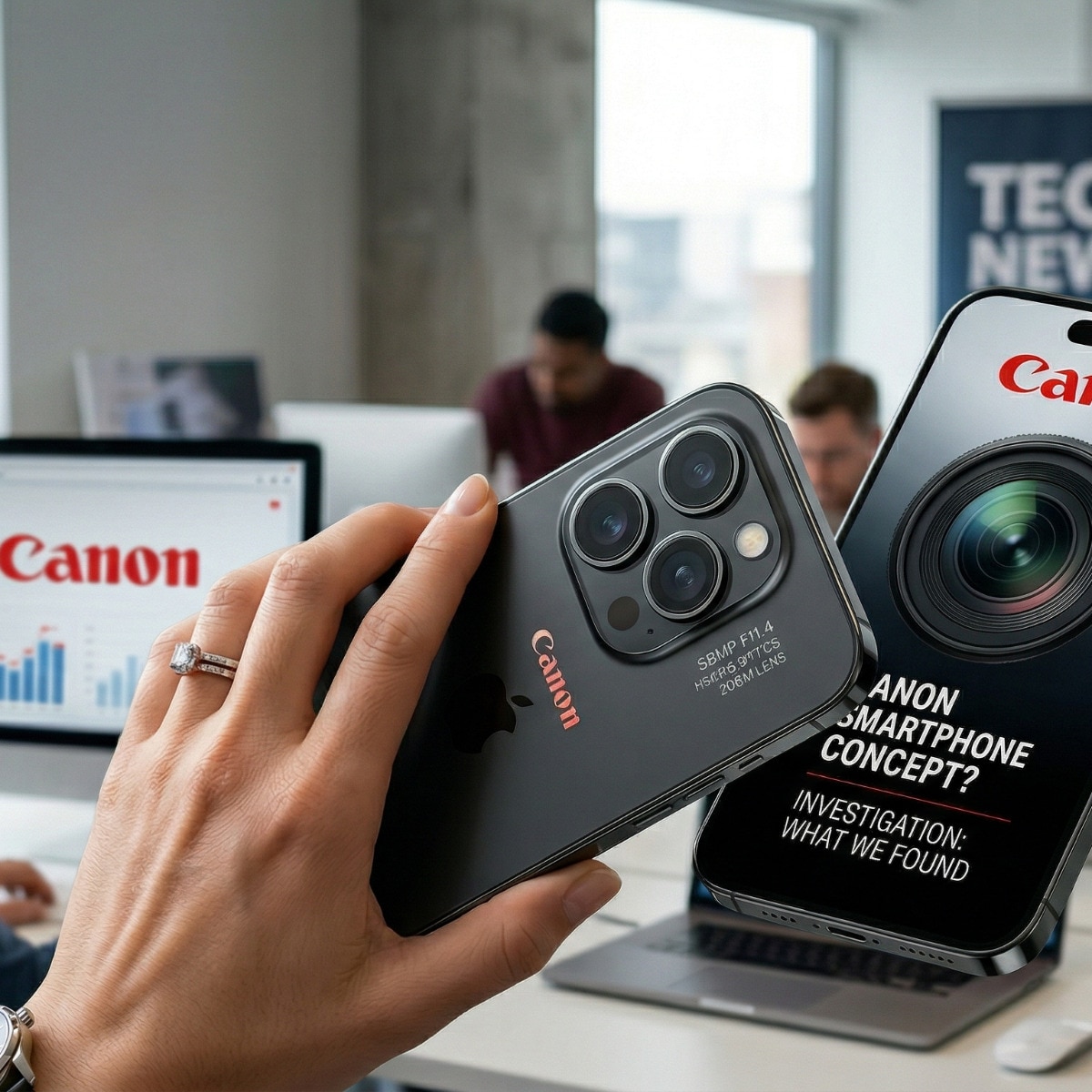 Why Canon is missing from the smartphone camera race