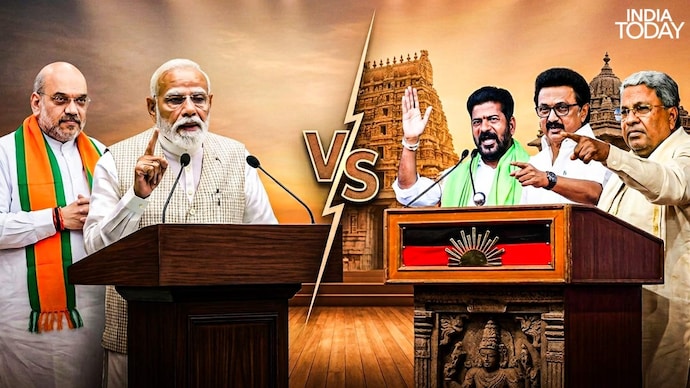 Southern states have escalated their attack on the Centre over linking women’s reservation to delimitation. centre vs south