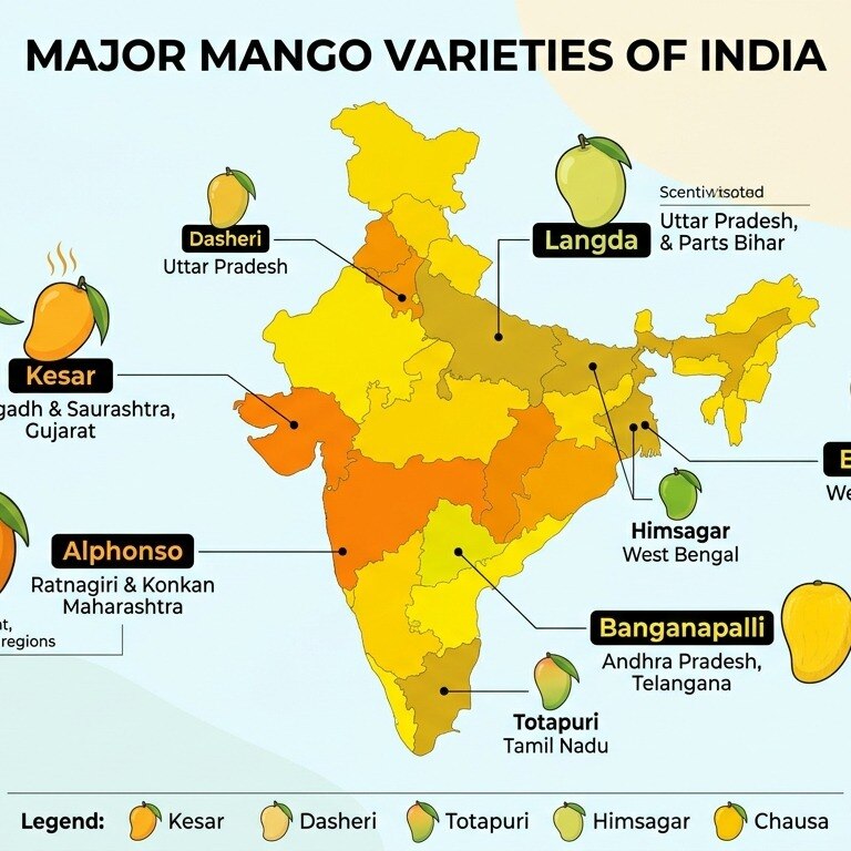 Do you know where India’s alphonso mango variety comes from?