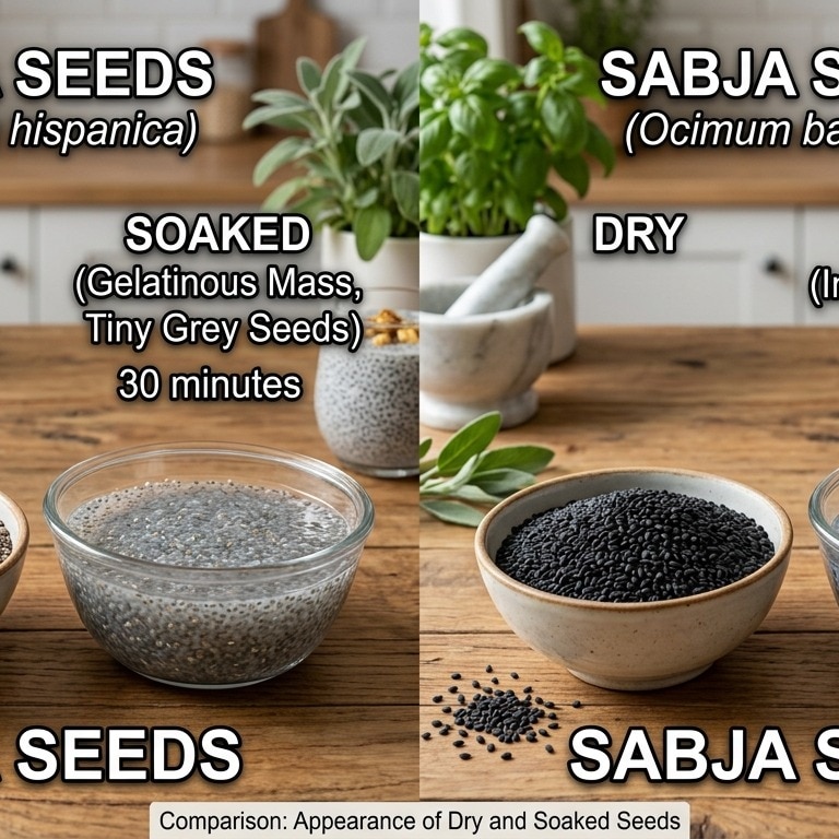 Chia seeds vs sabja seeds: Which is better for belly fat loss?