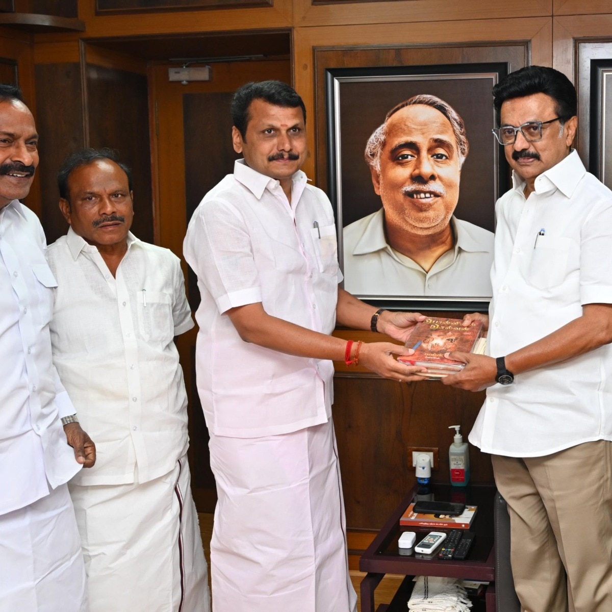 After exit poll boost, MK Stalin holds DMK huddle; sets counting day strategy