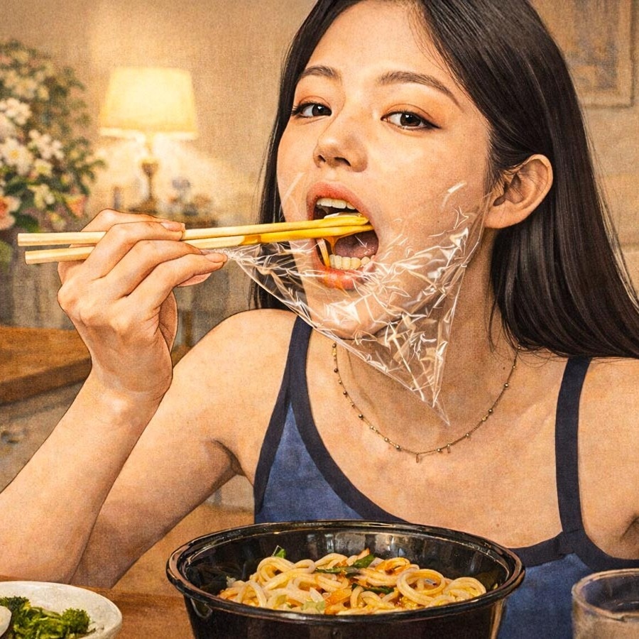 China's plastic-eating weight loss trend is deeply problematic | Photo: Generative AI 