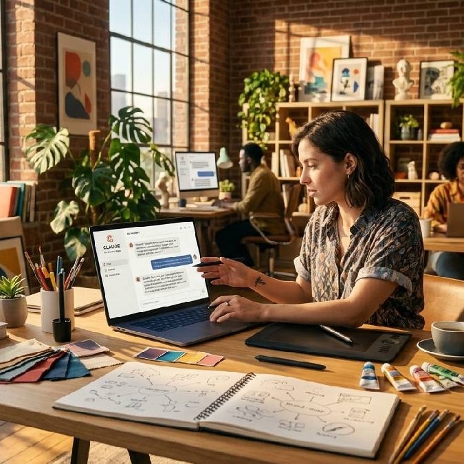 Anthropic expands Claude AI capabilities with new creative connectors for Adobe and more