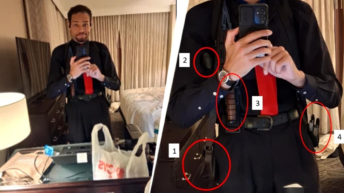 US press gala shooter Cole Allen took smirking armed selfie before opening fire