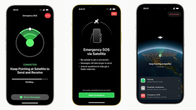 You can connect to a satellite with your iPhone Connect to a satellite with your iPhone