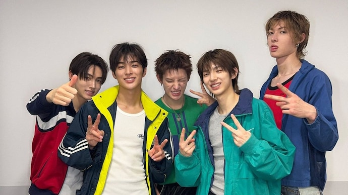 CORTIS unveils 'REDRED' as new EP 'GREENGREEN' pre-release track. (Photo credit: BigHit Music) Cortis Group