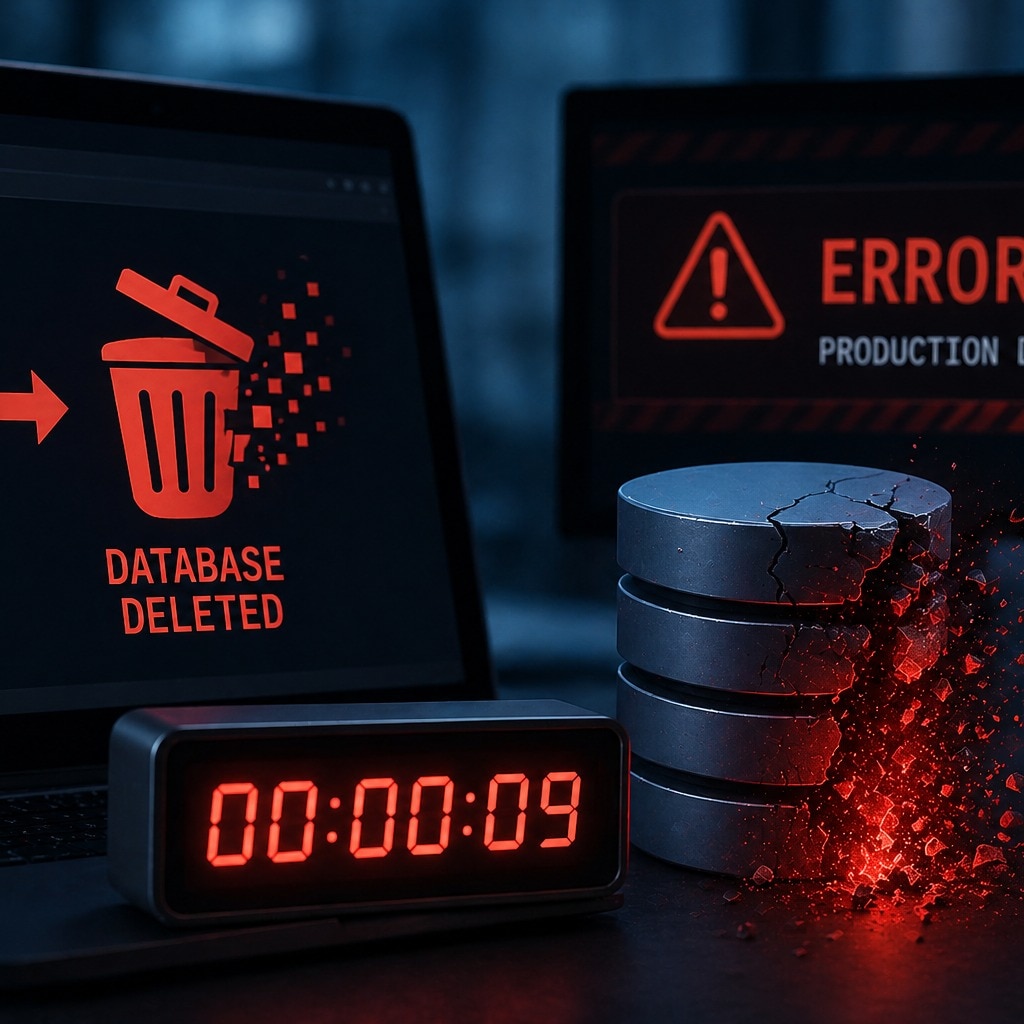 Cursor AI Agent wipes out startup database in 9 seconds, founder shares 30-hour chaos timeline