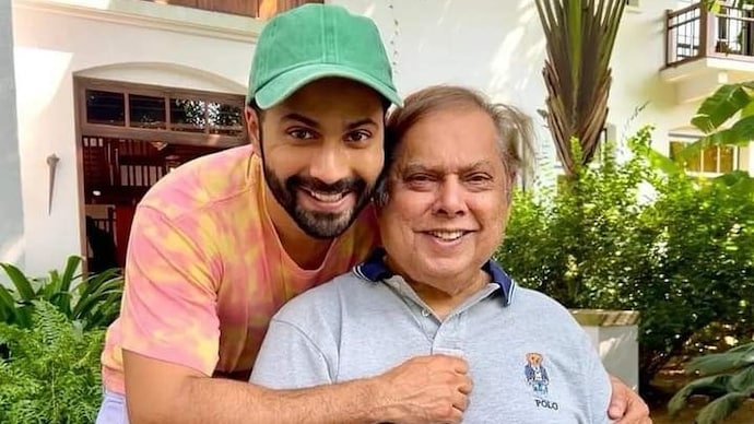 David Dhawan with son Varun Dhawan. David Dhawan, Varun Dhawan