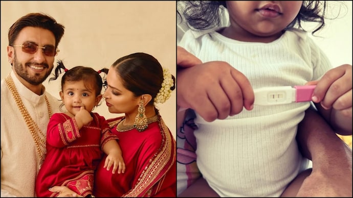 Deepika Padukone, Ranveer Singh confirm second pregnancy with an adorable picture. (Photo courtesy: Instagram/Deepika Padukone) Deepika Padukone, Ranveer Singh