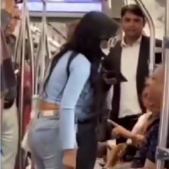 Delhi Metro fight turns ugly as woman slaps man during dispute over seat